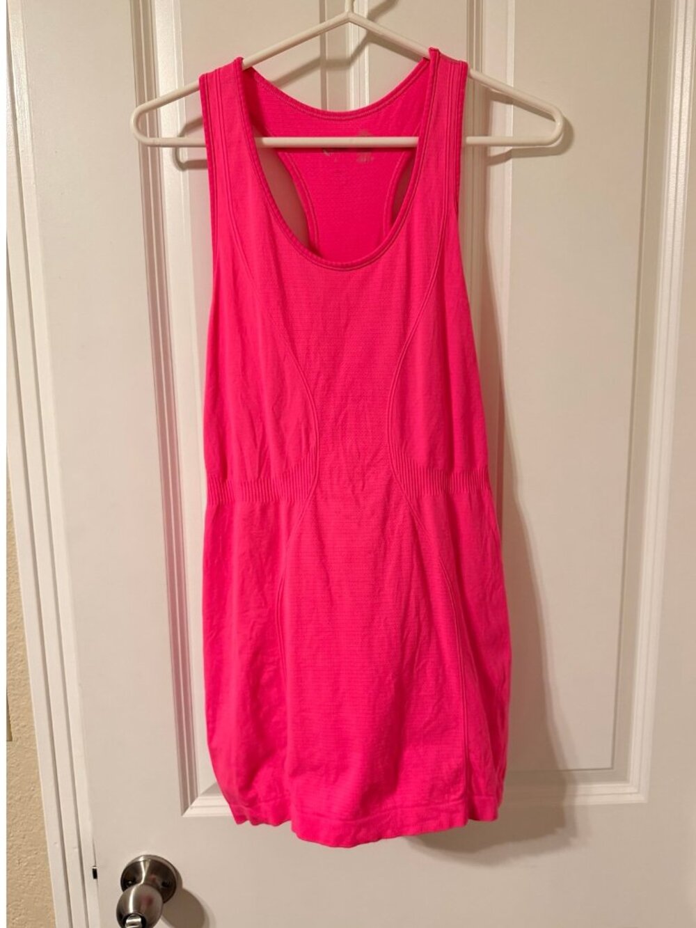 Zyia Active Hot Pink Copper Charged Tank Top - Size large